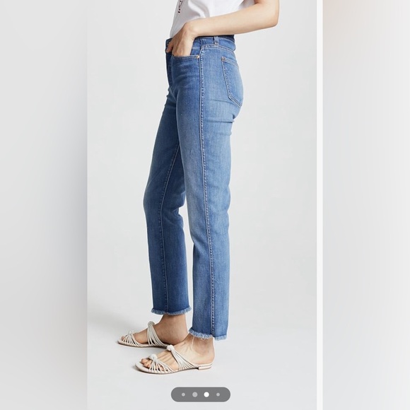 7 For All Mankind Womens Edie Jean with Frayed Hem - Picture 3 of 11